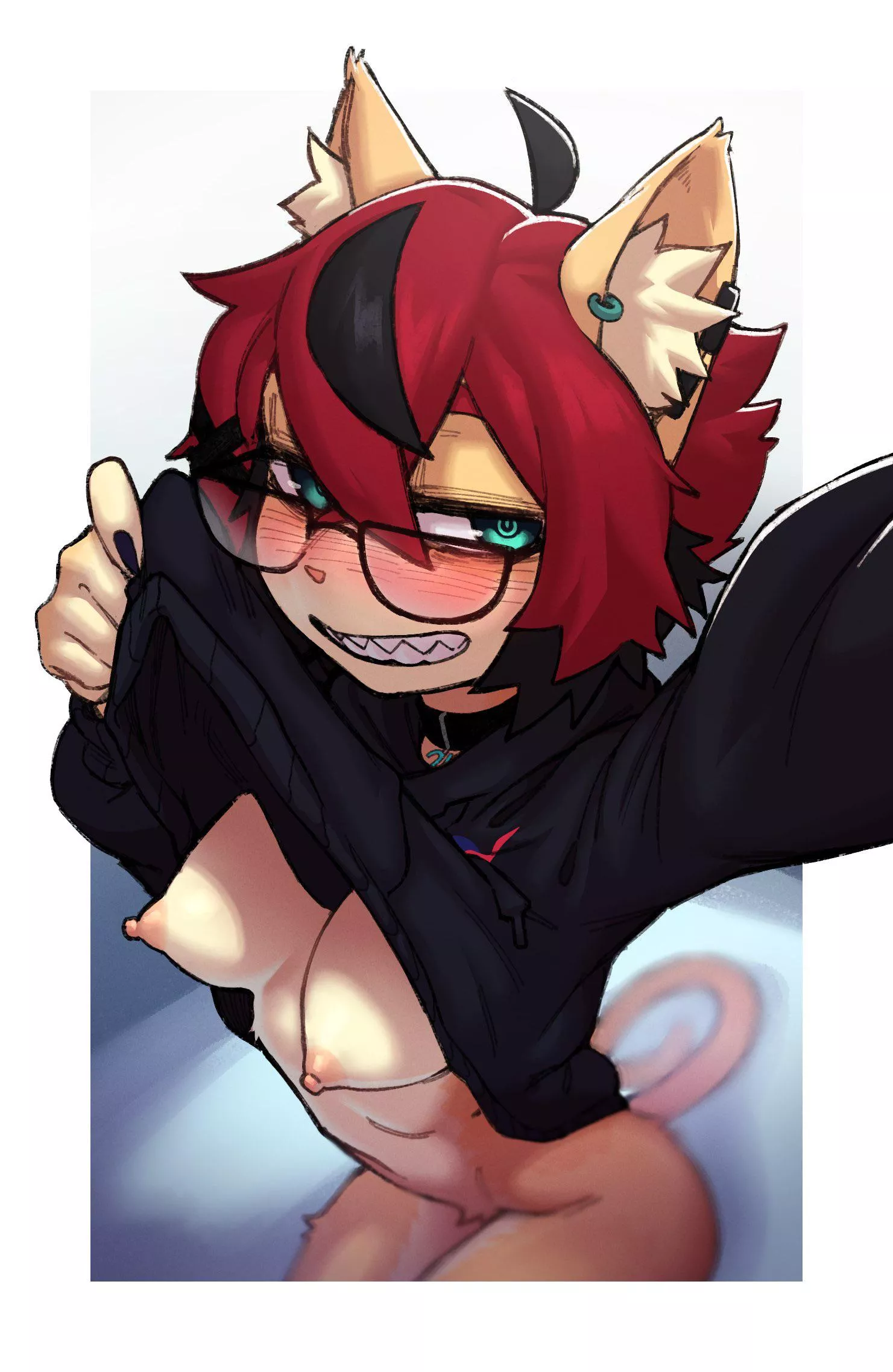 Just a peek~ [F] (beamerbruh) posted by 5headedragon