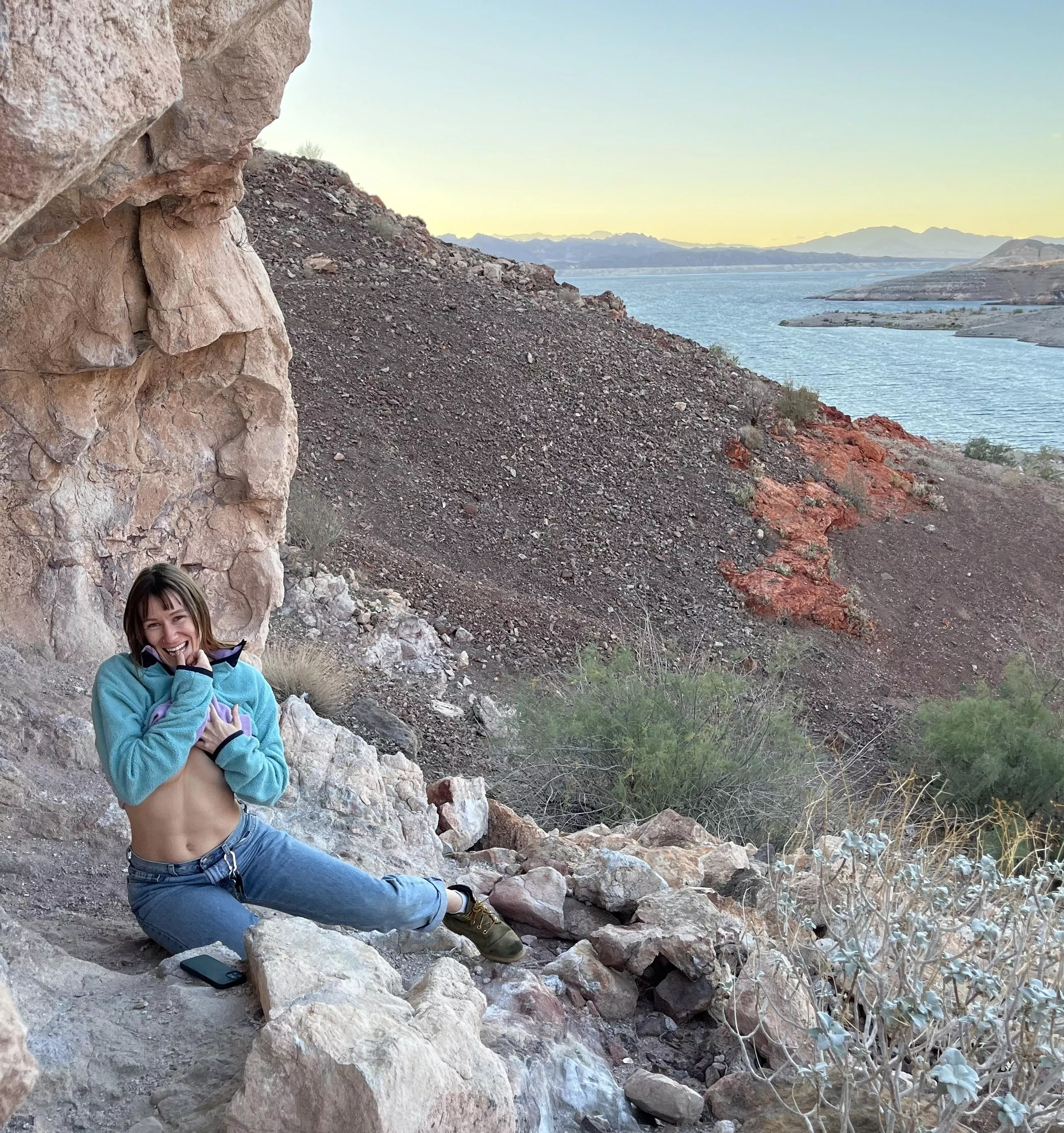 Just little me exploring camp 🚐✨ posted by Desertxsage222