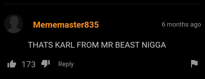 Karl going crazy 😭🙏 posted by coolestindivdual