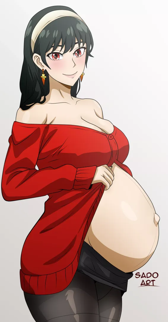 Must be proud of that belly by Putita-Propia