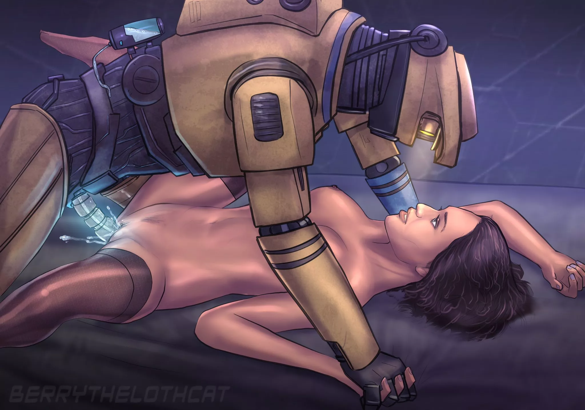 Ned-B impregnating Officer Tala Durith (Berrythelothcat) posted by BTLCthelothcat