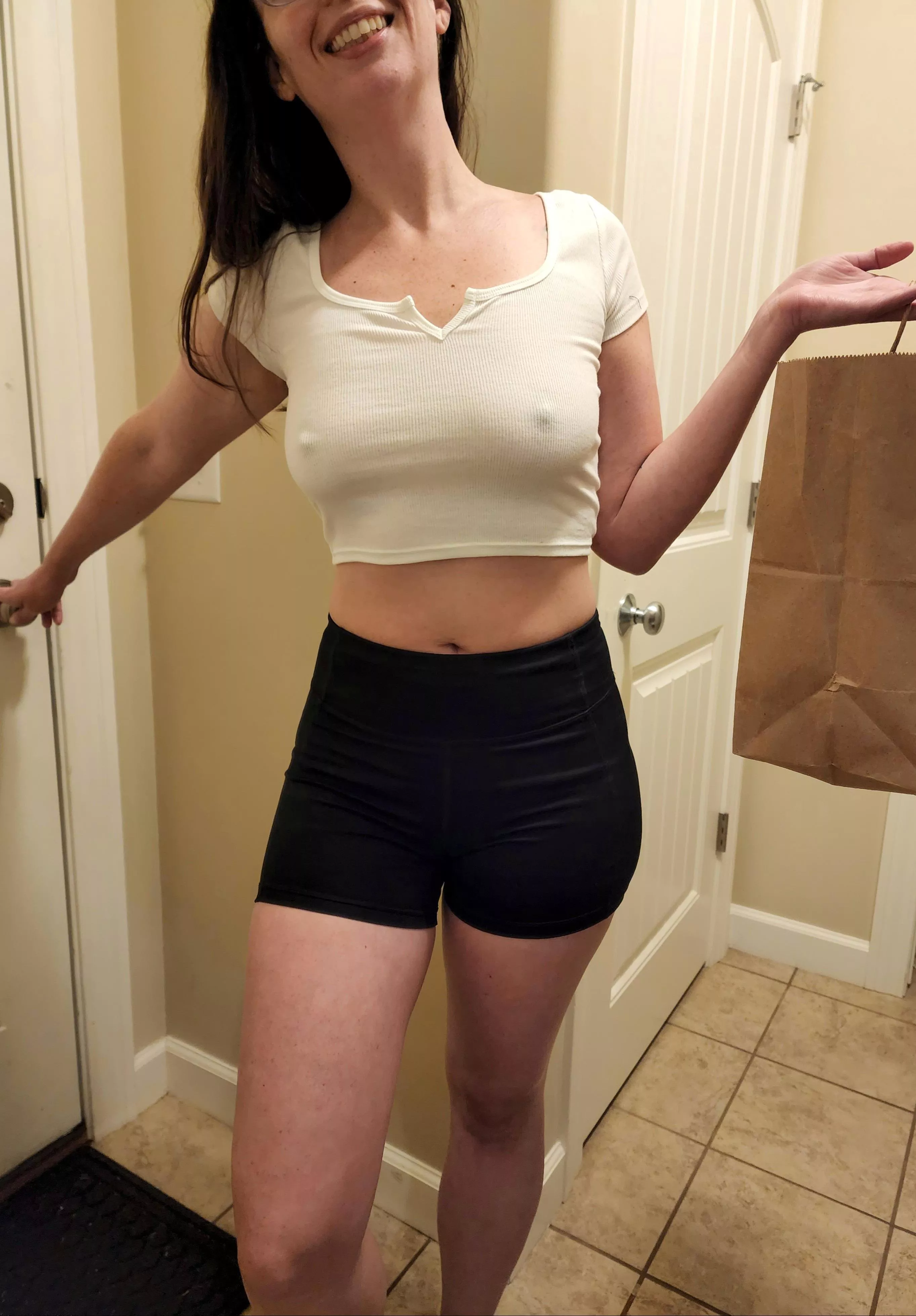 No way I would want to put a bra on before going out posted by TimidLilyGirl