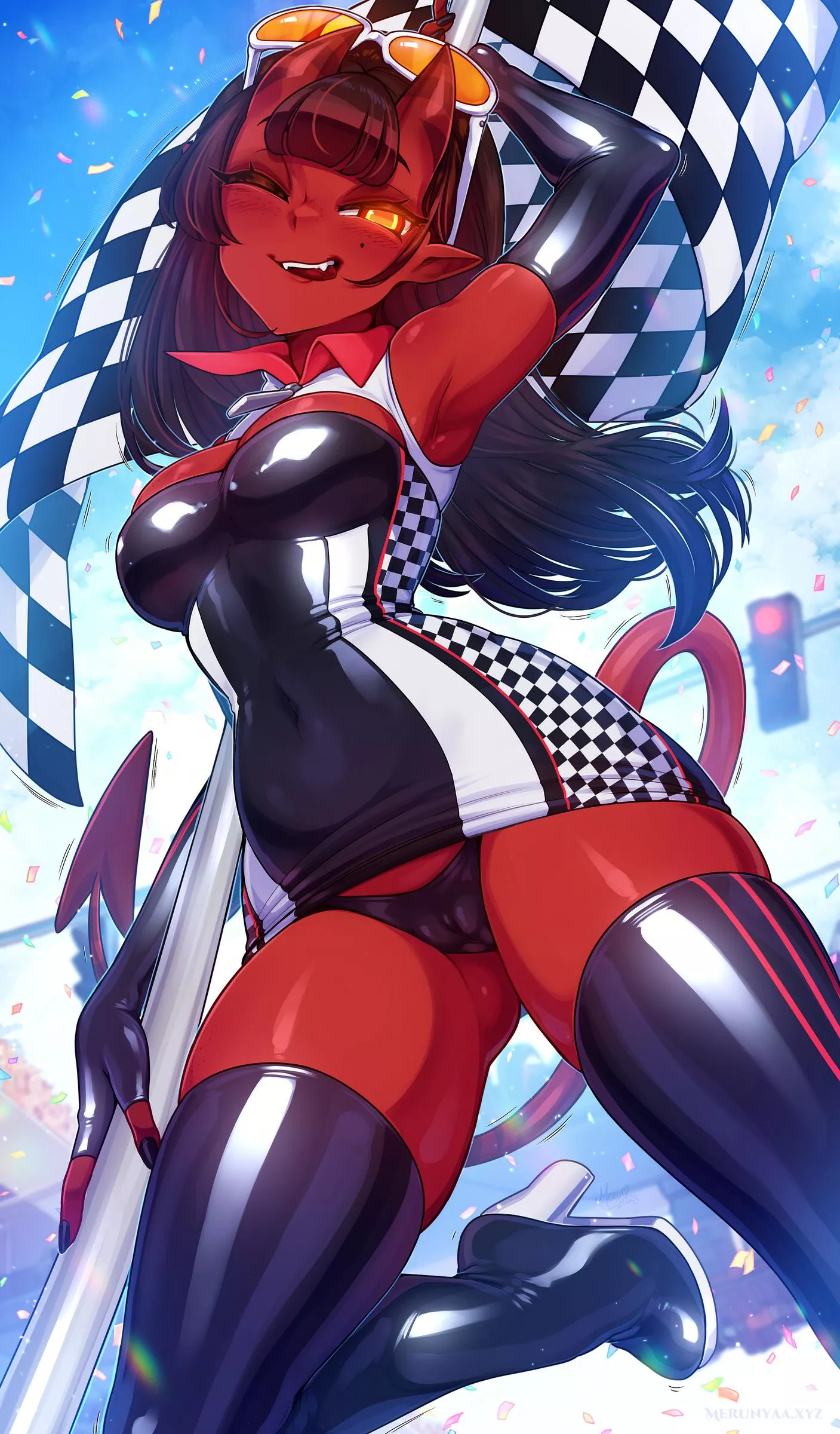 Race queen posted by SergeantSodabread