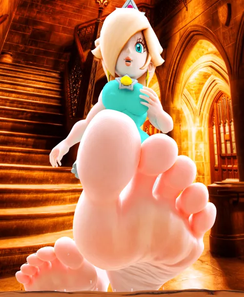 Rosalina (Super Mario Galaxy) [Artist: StickyWickets] by ComaOfSouls