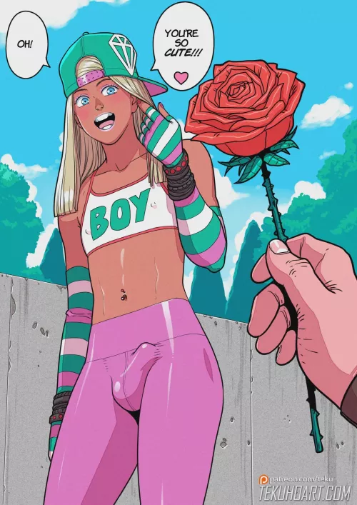 Seducing a femboy by NekohimeShaman