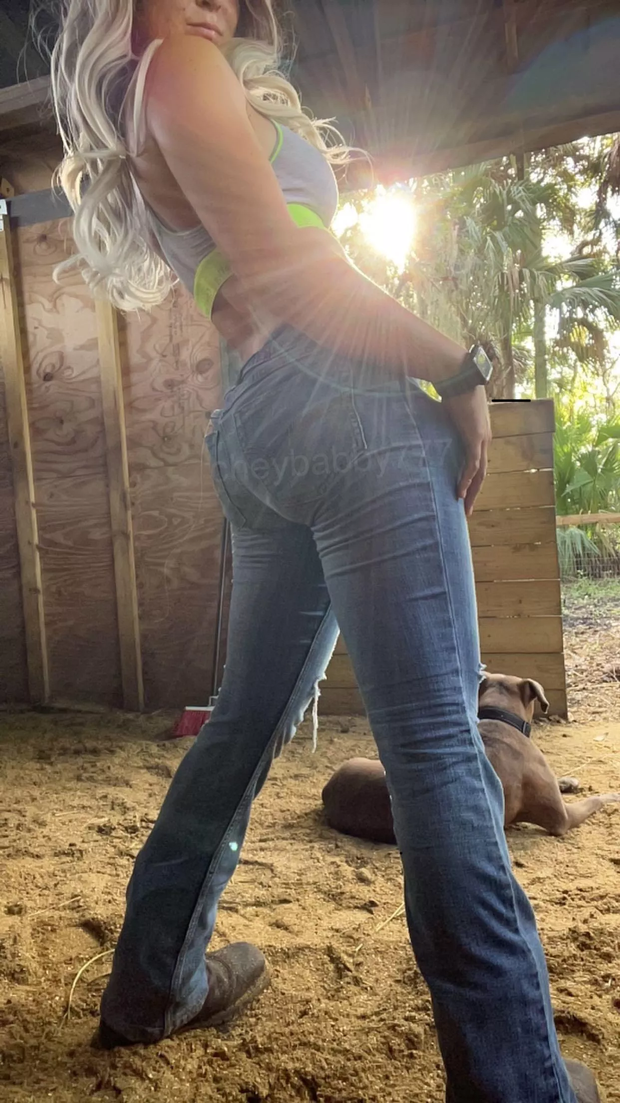 Sunshine and sports bras 😀 posted by cheybabby777