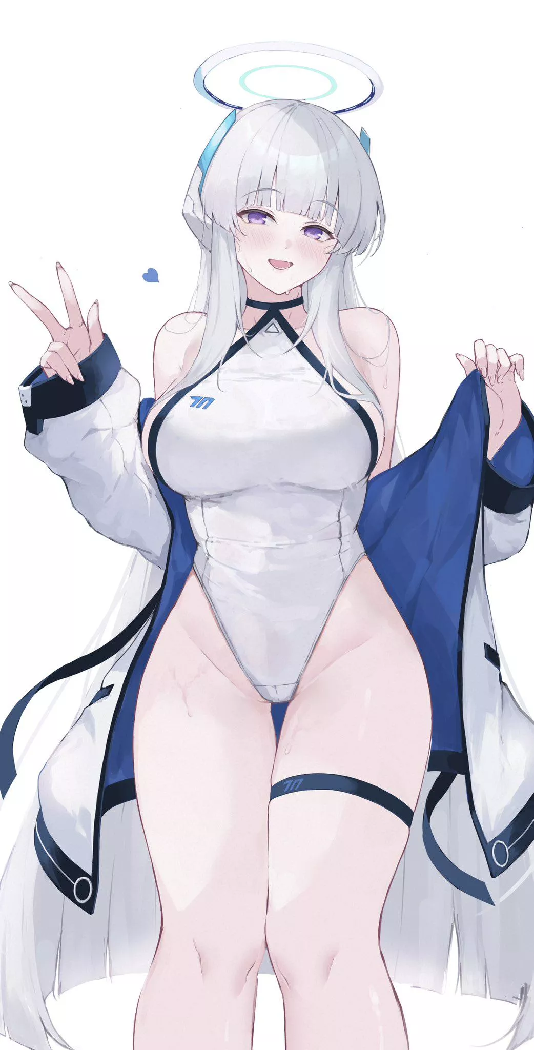 Swimsuit Noa (fuchi) [Blue Archive] posted by llamanatee
