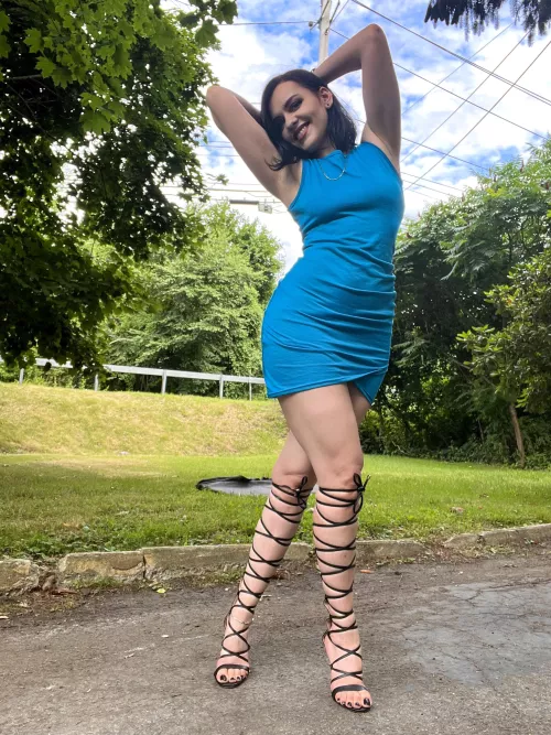 These heels fit me perfectly, come closer to see for yourself by magick_babe