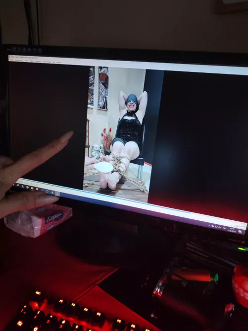 THEY TIED ME UP TO TICKLE MY FEET! AND ARMPITS! I SEE NOTHING! by Mini-Bitch