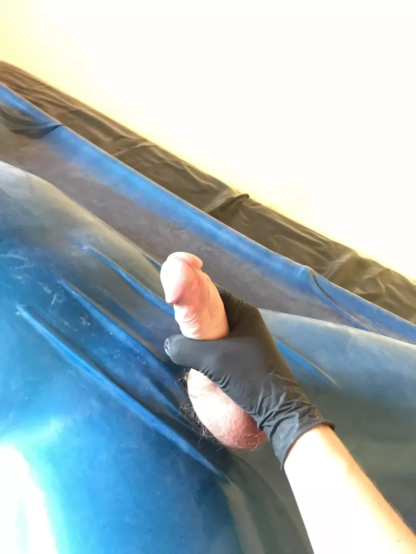 Vacbed Latex Handjob by Evening-Working-5474