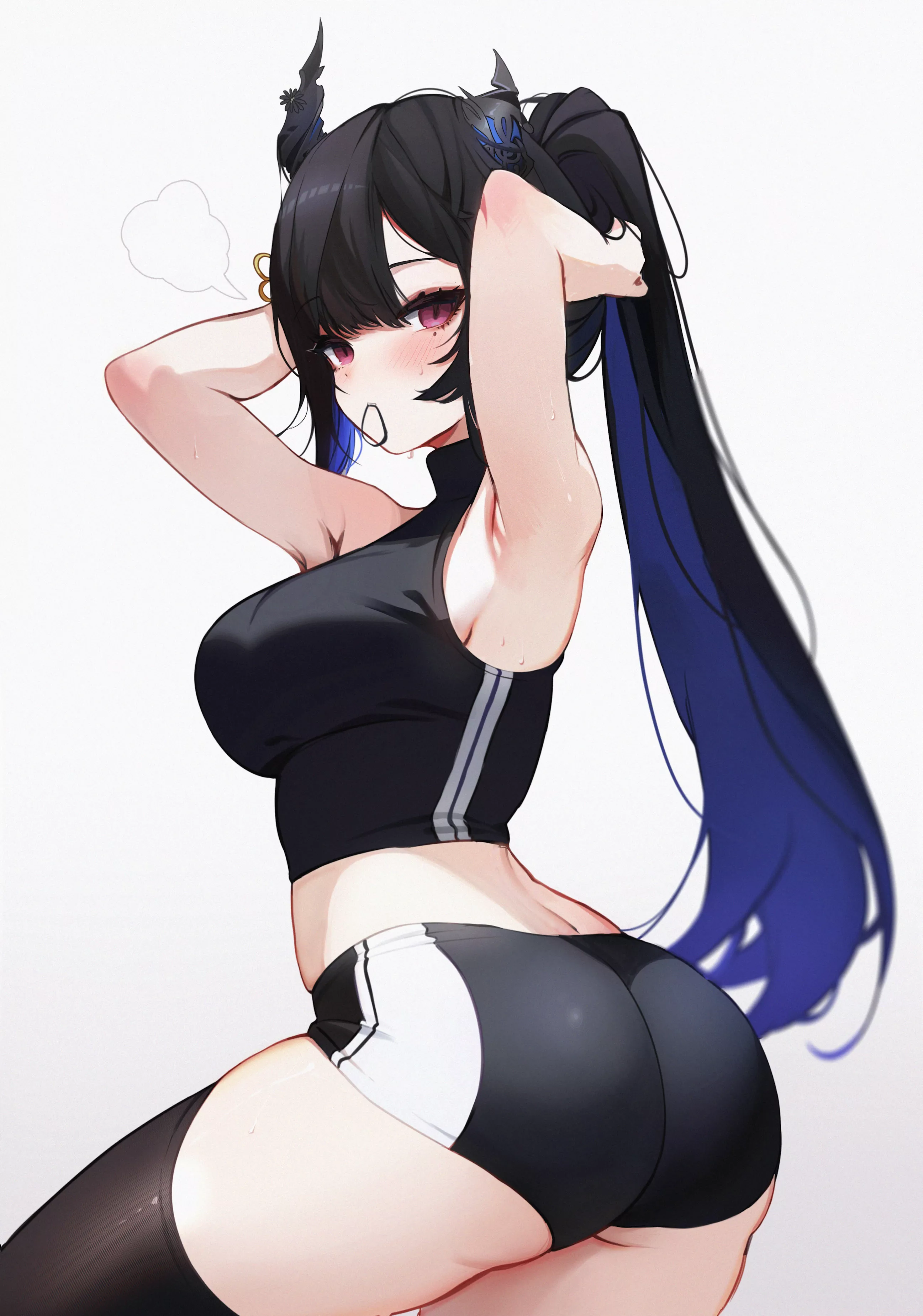 Workout Rissa [Hololive] posted by xSaviour_N