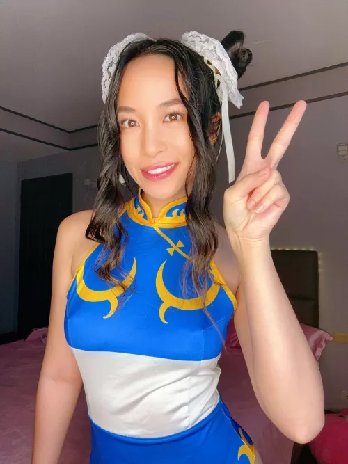 Chun-Li cosplay🙈 by Princessangelcakez
