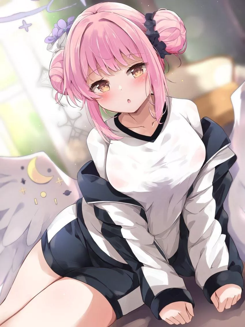 Cute angel waifu posted by reversedturnover