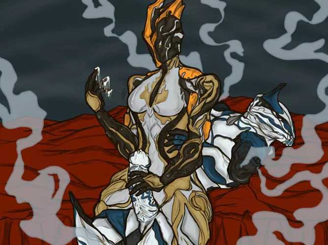 [Ember + Frost] Frost Getting A Steamy Release (_purgamentum) by Darthmufin