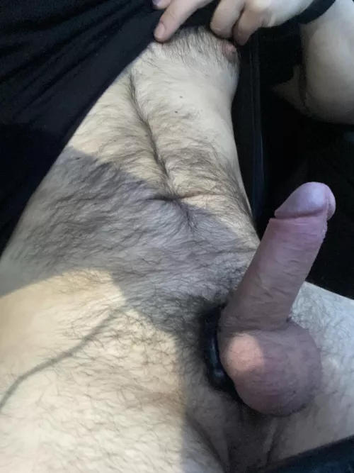 Flashing in the car by OdinsOllon