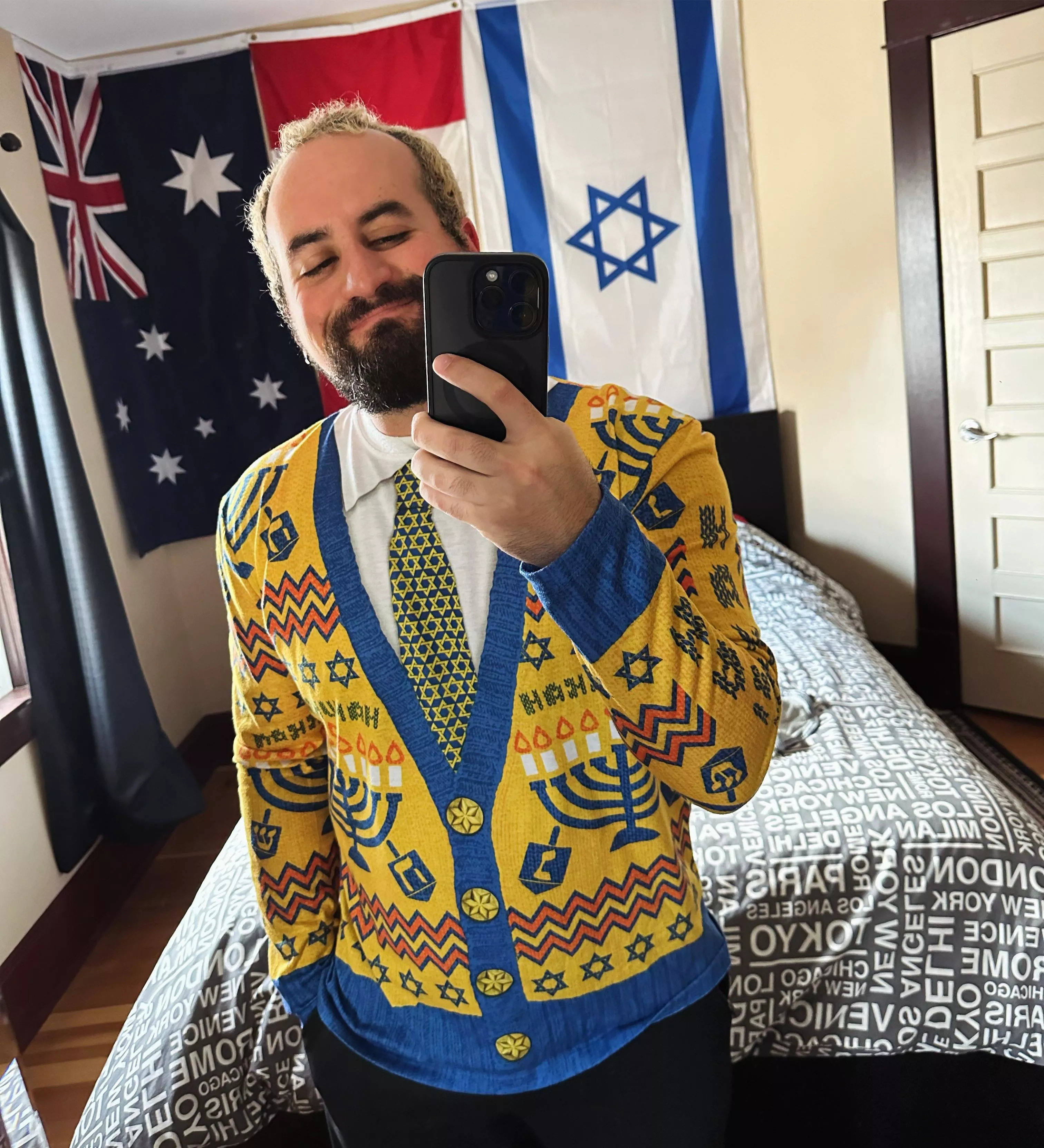 Happy first night of Hanukkah 🕎 posted by Improv92