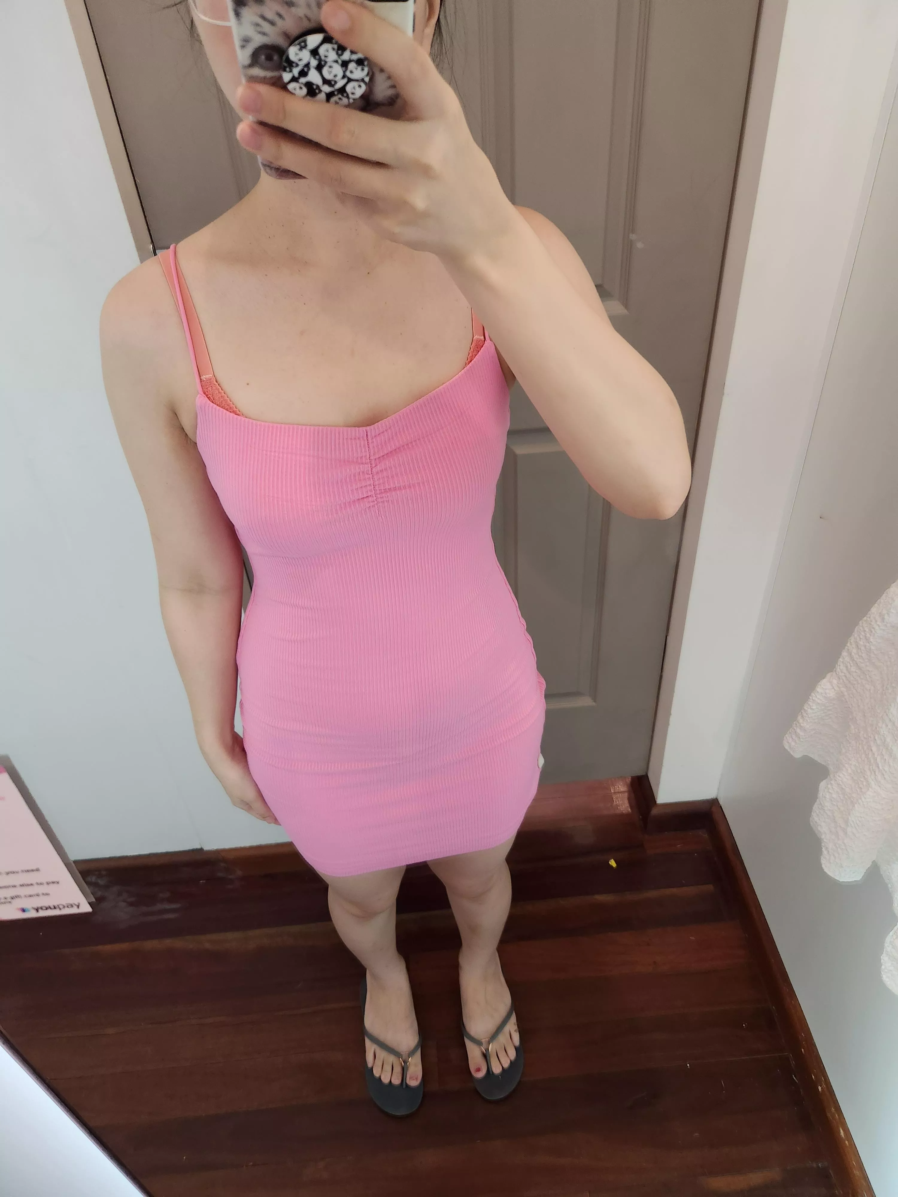 I tried this on yesterday, how does it look on me? posted by vieravixen