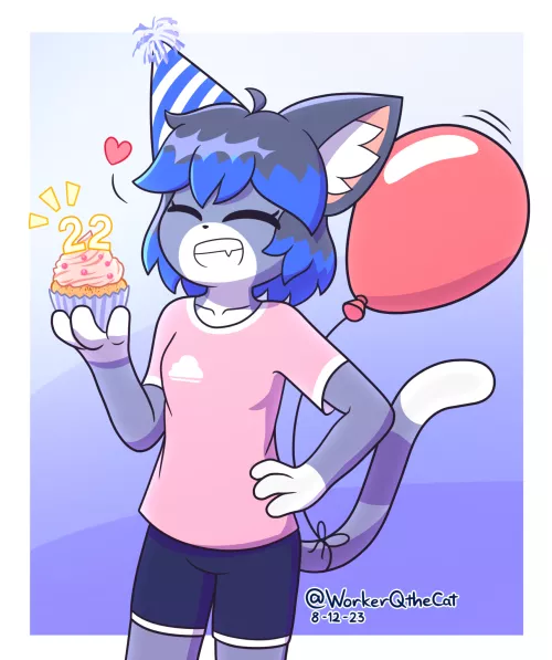 I'm 22 today, and I made some cupcakes for you~ by workerq1