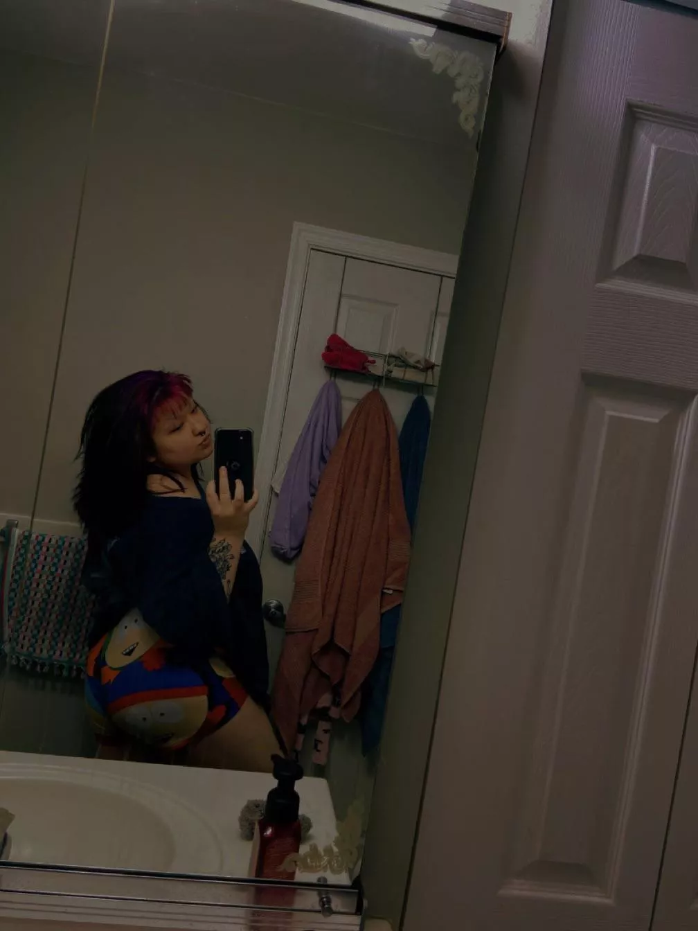 in my pjs 🥱🥱 posted by g0thmxlf