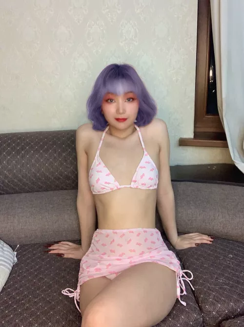 My neon hair glows in the dark by Waste-Cup9907