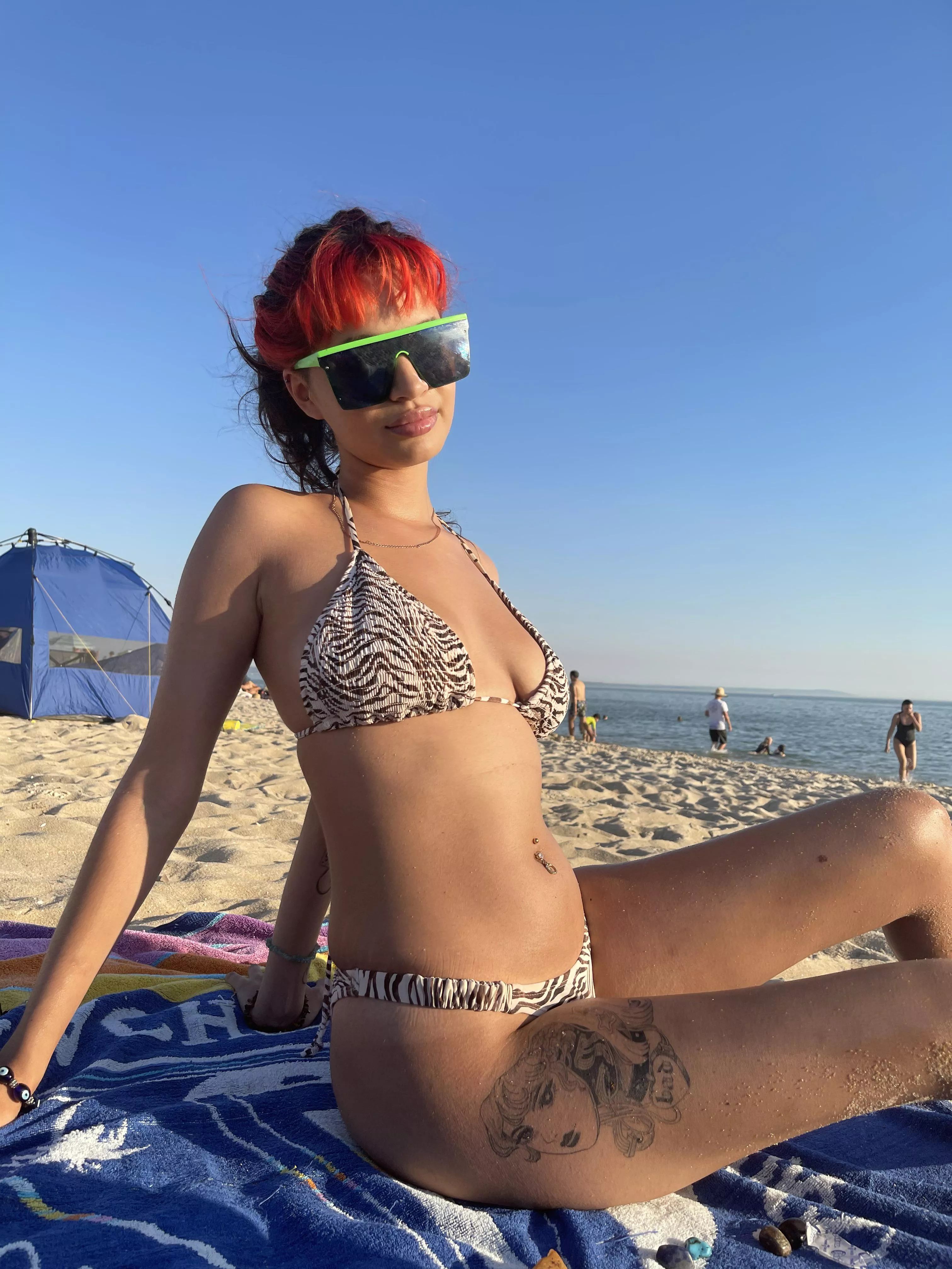 My old hair, thoughts on the red? posted by princessValaria