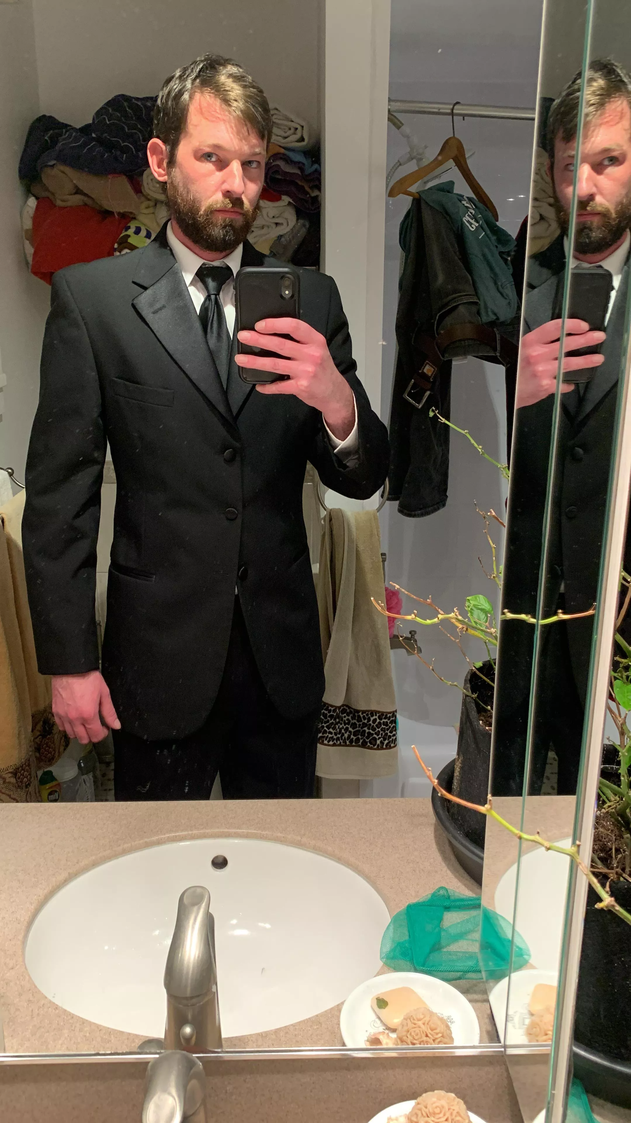 Need a new jacket, hair cut, and shave posted by glassdude88