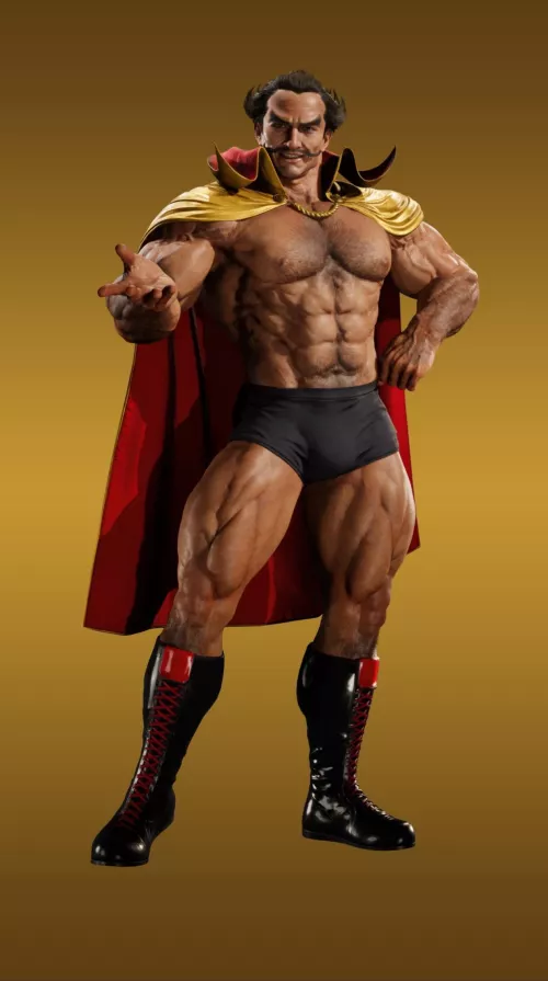 New images of this muscle daddy. Bara artists, come to the rescue! 😭 by Alchemic-Mixer