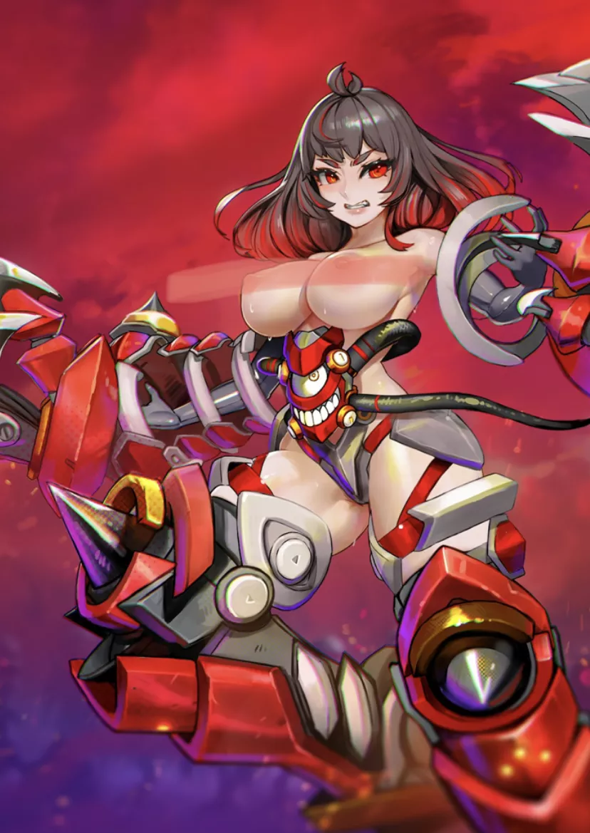 [OC - In-game] Not enough thighs & mecha game protag for me posted by pdd_lrs