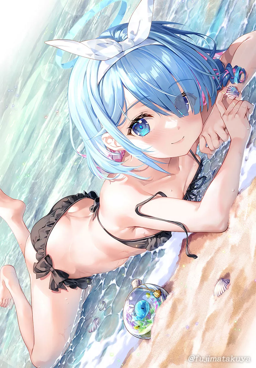 Rem at the beach posted by Ravindos