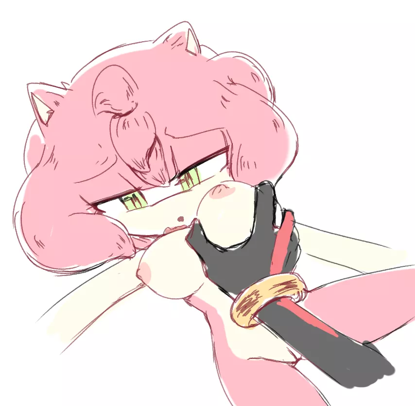 ShadAmy [@Lovemangamanga1] posted by emeraldz_99