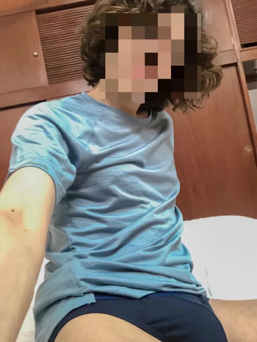 Would you help me take my underwear off at the locker room? by Kevingoodboytwink