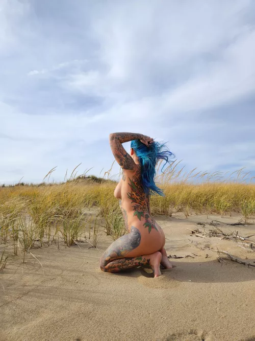 Beauty on the beach (OC) by meow__meg