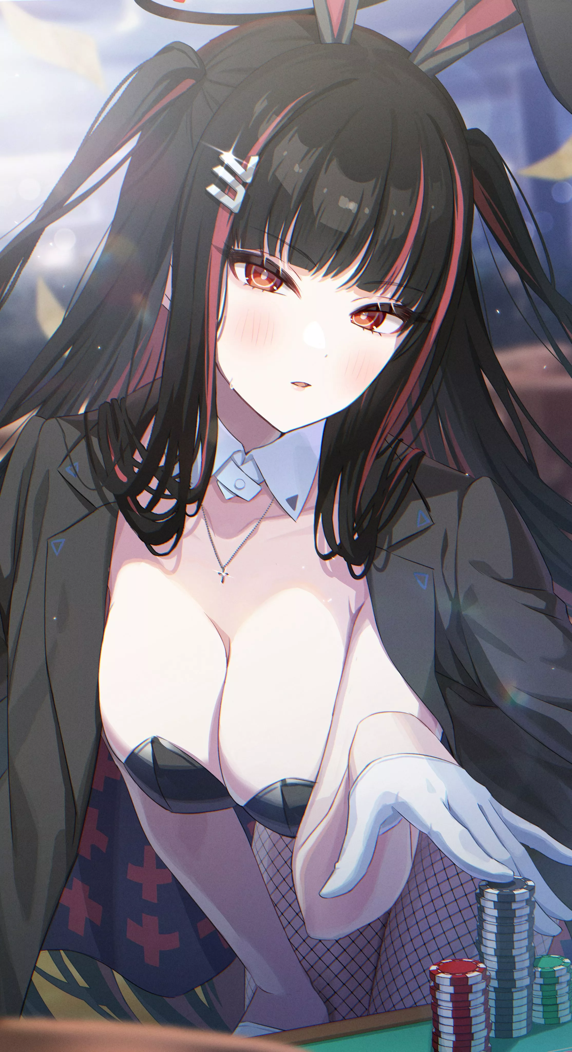 Casino Bunny Rio [Blue Archive] posted by CheetahSperm18