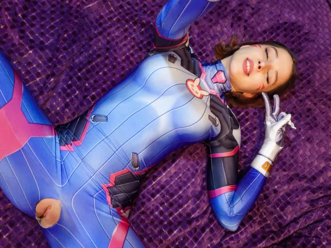 D.va from Overwatch by RunaMave by RunaMave