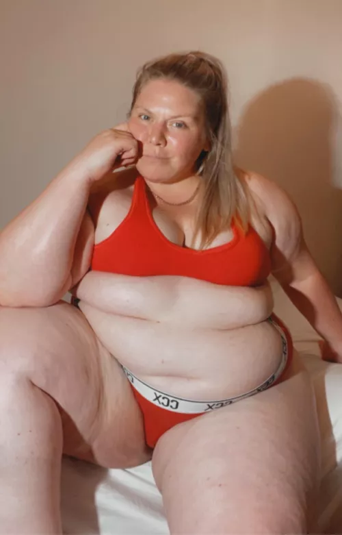 Dying in the heat today 🥵…should I just take it all off? by bbwamazon