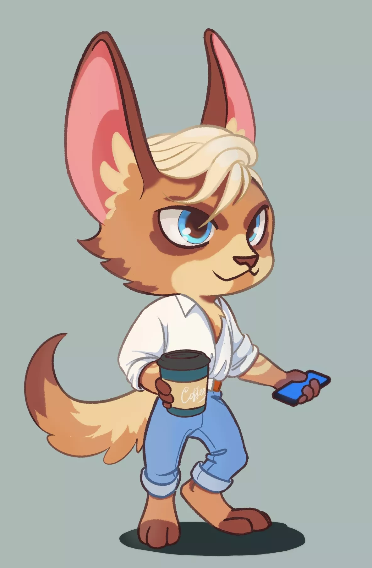 Enjoy your coffee break :) Art by me posted by koralatas