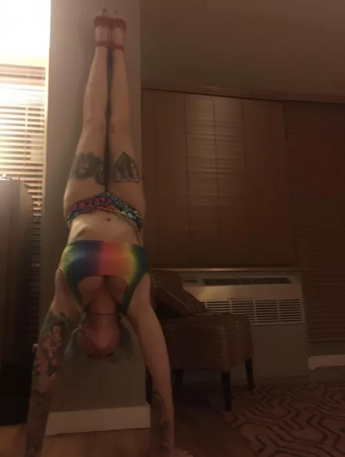 I love my long legs by theinkedsiren1