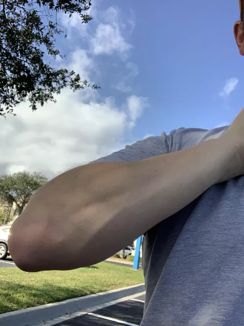 My Post Workout Forearm by Archers_heart