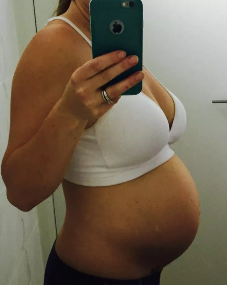 My pregnant belly… it’s not my husbands child. posted by blackbredwife