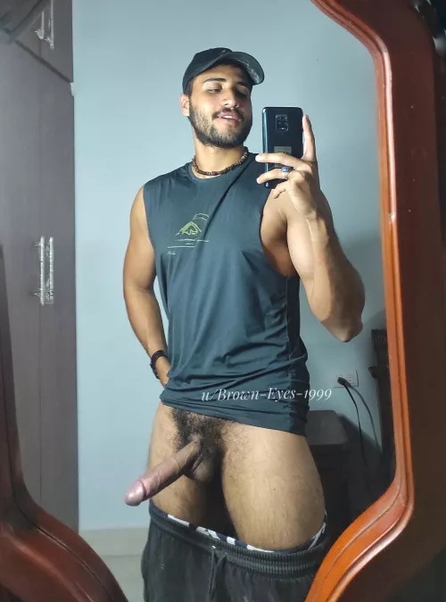 My roommate loves to see me naked. On one occasion I think he took a photo of me while I was getting dressed. (24) by Brown-Eyes-1999