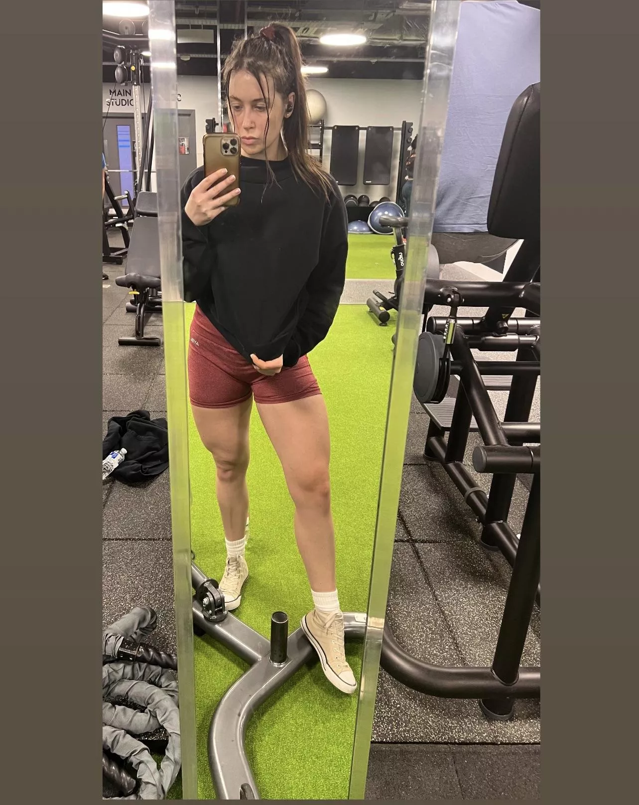 Puttin in the work posted by Bustybrunettexo