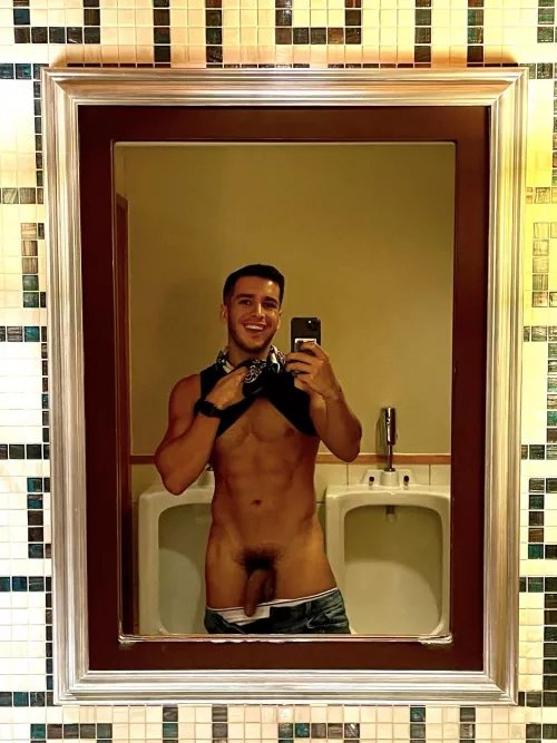 Suck my whole cock in the bathrooms of the restaurant by AndresGuedez0