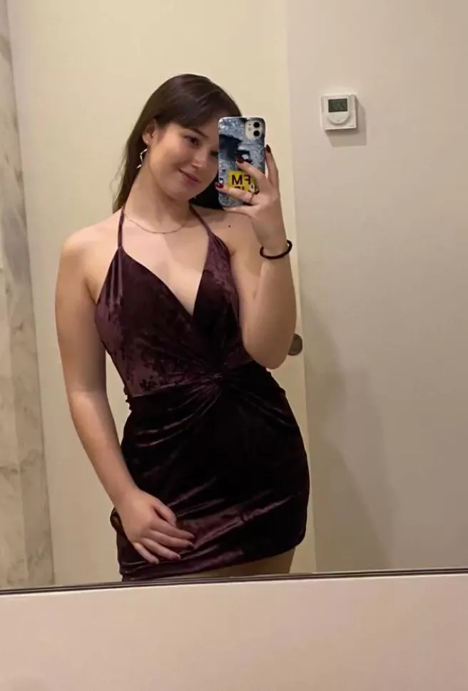 Went to a small wedding in this cute dress. posted by milkygi
