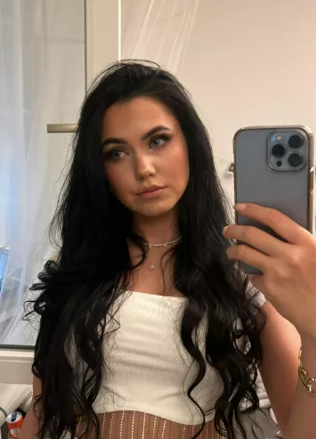 You think I'm cute with my long natural curly hair? posted by Mia-Parker