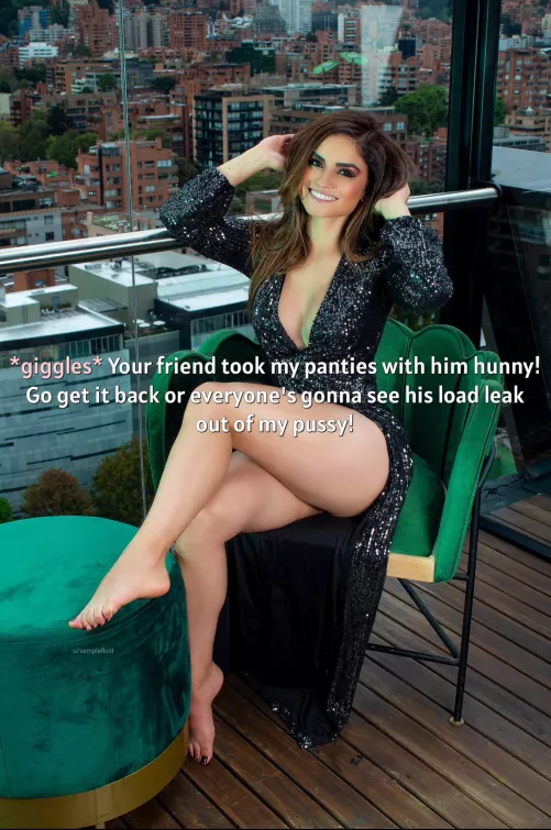 Your wife was a bit naughty. 😉 by SampleFluid