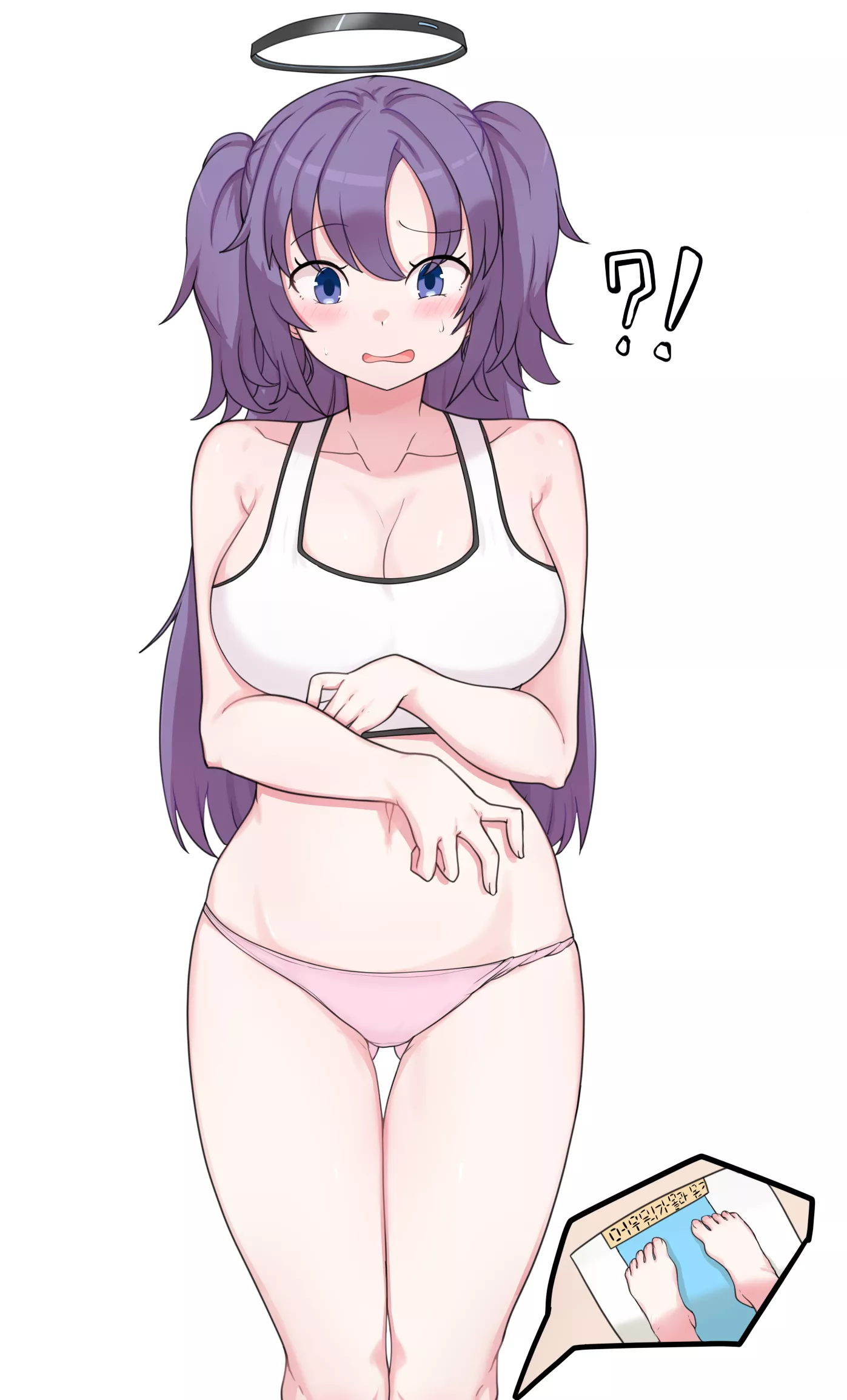 Yuuka gained weight posted by xSaviour_N