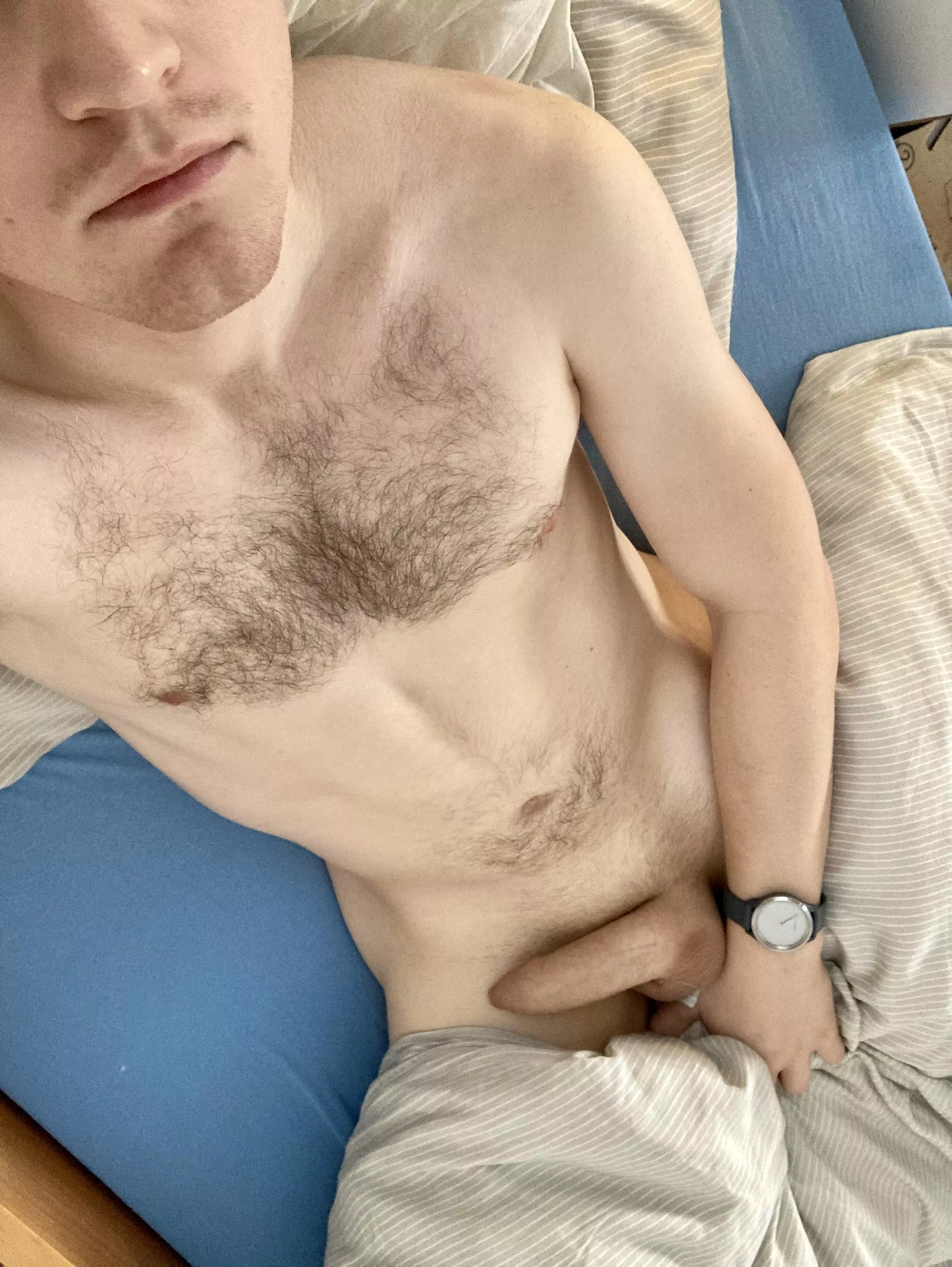 A cold day is spent best under my blanket 😉🍆 posted by cockant