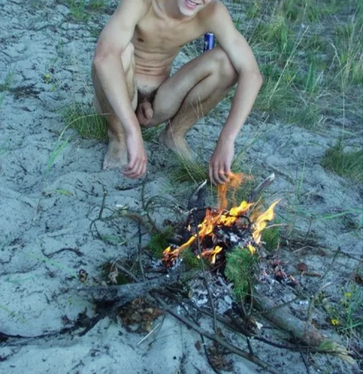 Camping is fun posted by Nudistteen008