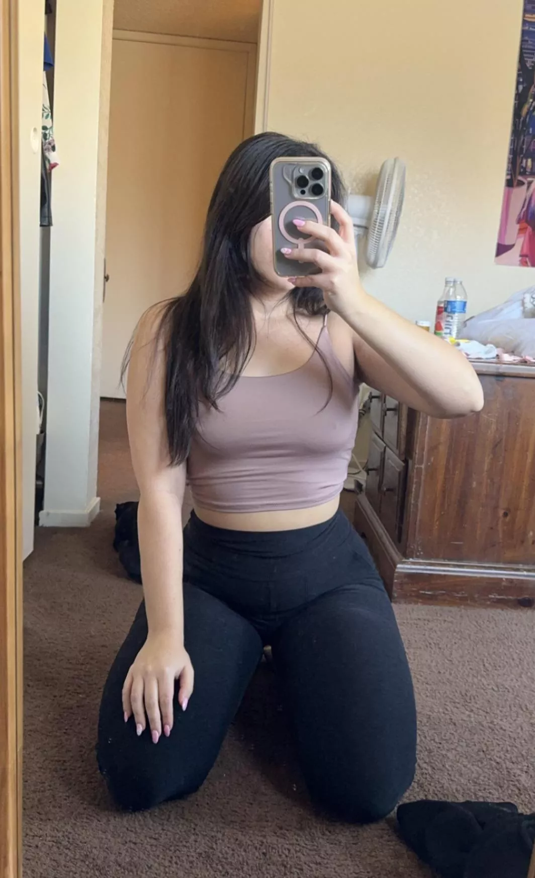 I promise I cleaned my mirror after this posted by Ingridgoeswest69