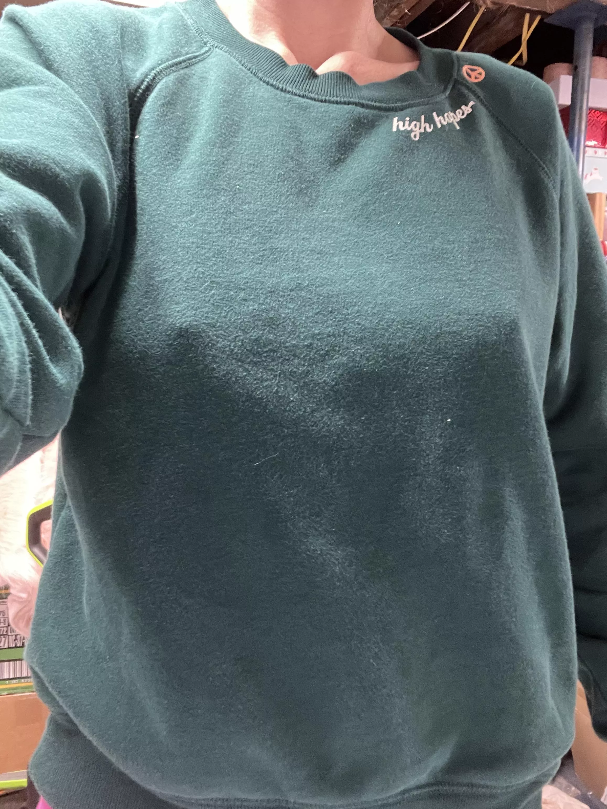 I swear the sweatshirt is warm 😅 posted by that_Libra